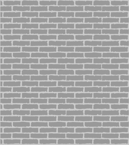 Rustic brick wall stencil