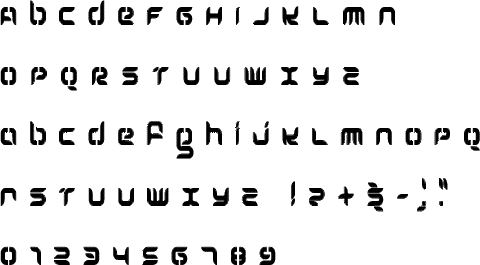 Freshbot Alphabet Stencil