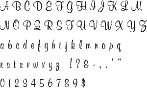 Murray Hill Alphabet Stencil