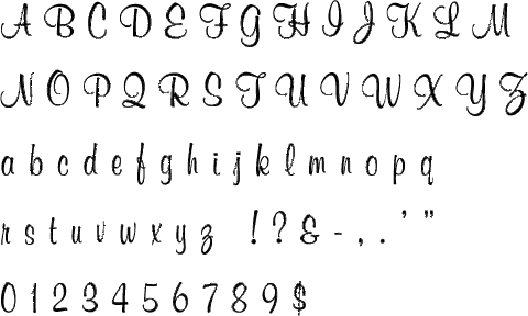 Murray Hill Alphabet Stencil