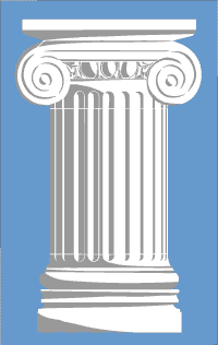 Ionic column stencil 2 overlays