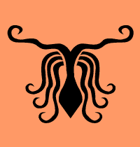 Primitive Octopus stencil