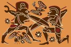 Ancient Greek Dual stencil (7x11")