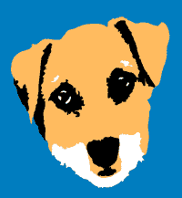 Dog stencil A