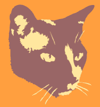 Cat stencil