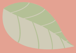 Large leaf stencil B