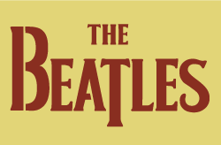 Beatles Logo stencil