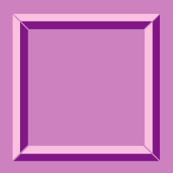 Shaded Frame stencil (Large)