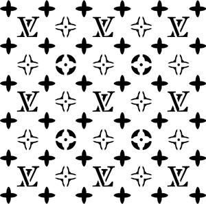 LV Louis Vuitton Stencils Set