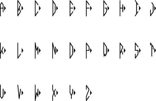 Diamond Monogram Stencil (3 letters)