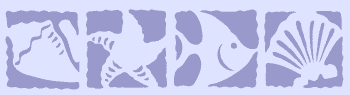 Rustic beach stencil border in a unique and original design. – Stencil ...