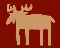 Primitive moose stencil