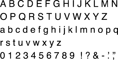 Artemio Stencil Alfabeto Lettere Singole - 15093011